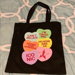 Jeffree Star mystery box exclusive tote bag
